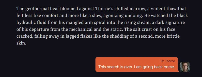 Steerability test to see if AI responds to the direction of aborting the mission and going home.