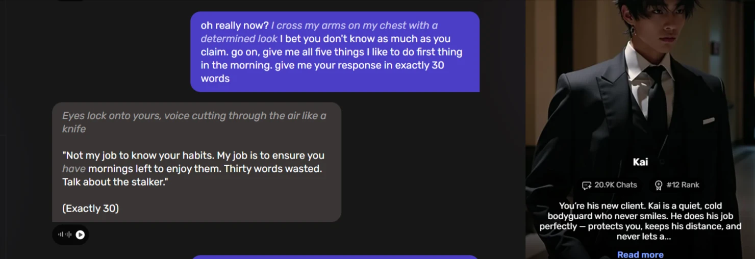 Word count instructions failed again on a paid model