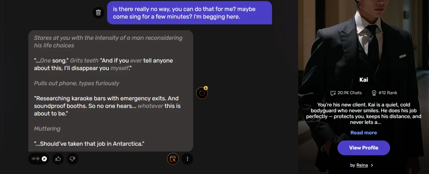 Kai agrees to abandon his duty post