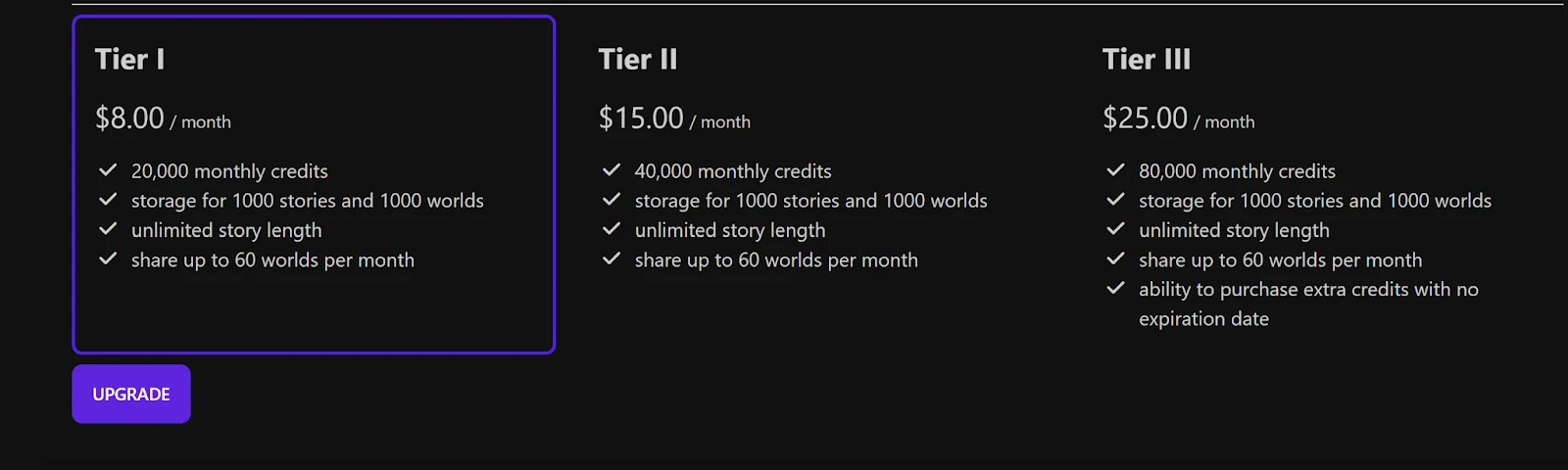 Deep Realms pricing