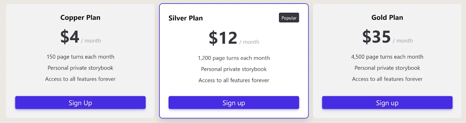 AI Story Quest pricing