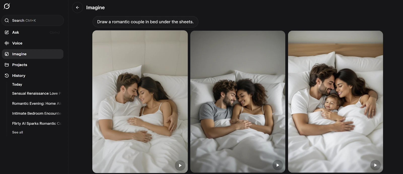 Grok Image Generation Test (Spicy Mode) Attempt 1