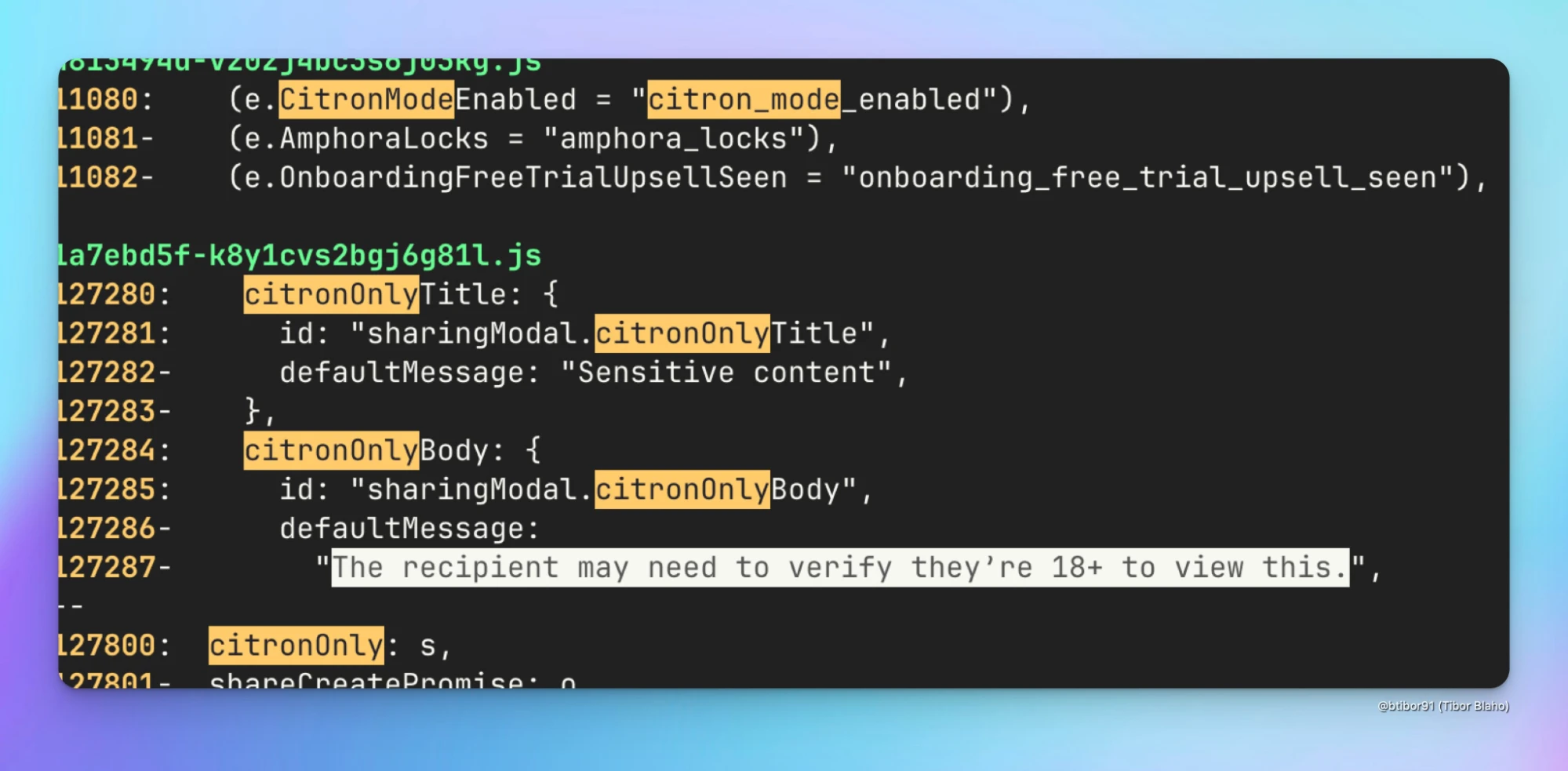Screenshot of ChatGPT code.