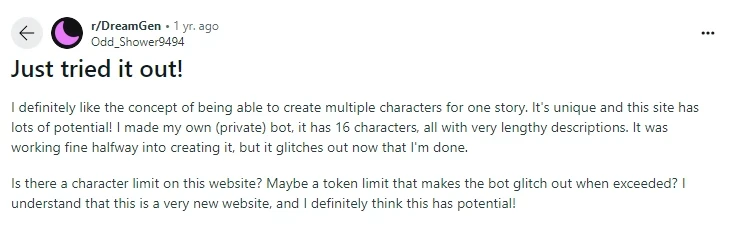 DreamGen review 2